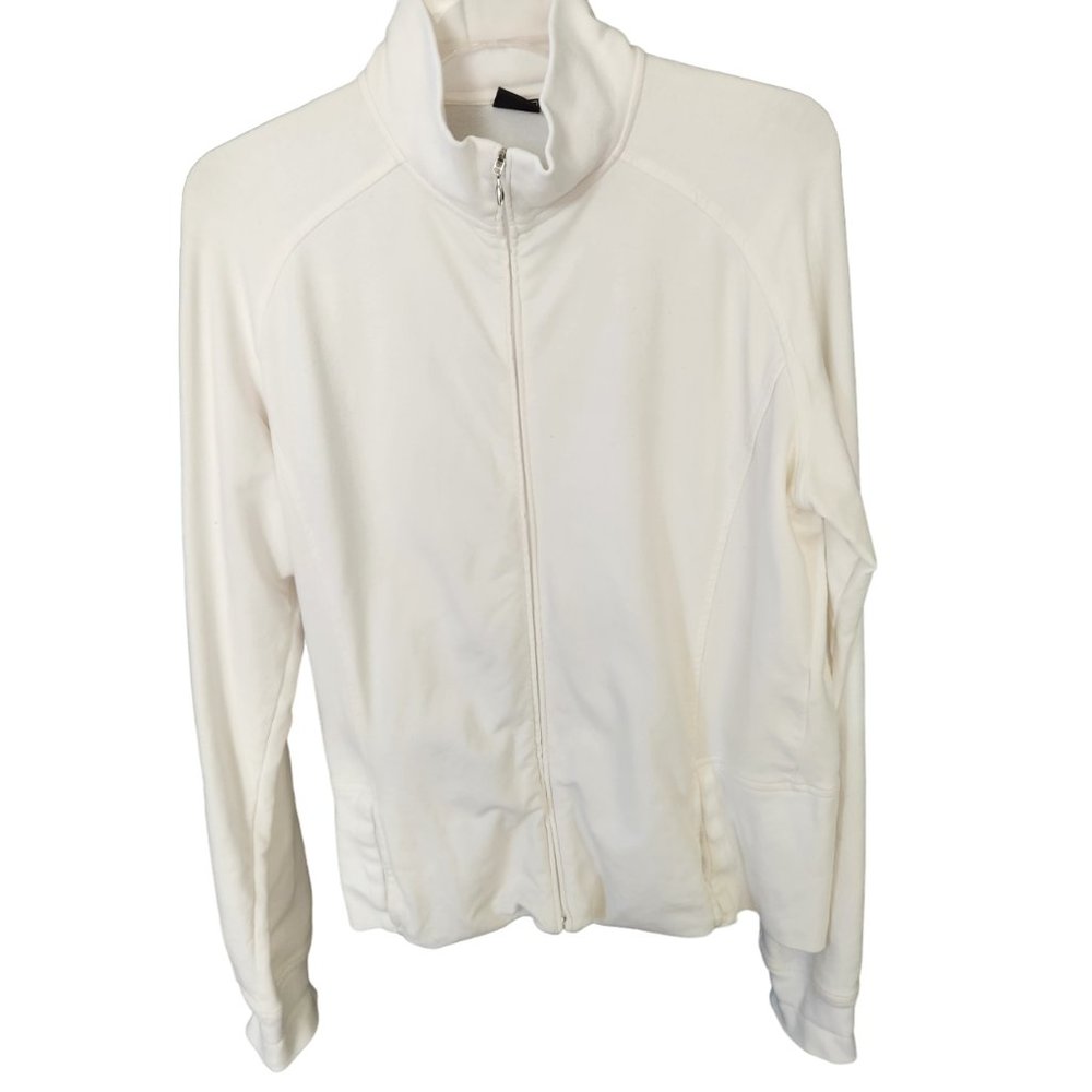 Gear for Sports, Women's zip up jacket, white, large